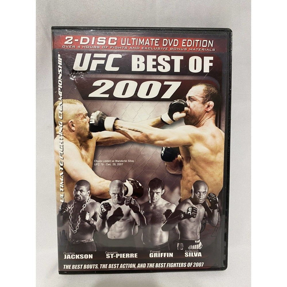 UFC: The Best of 2007 DVD Anthony Giordano - 2 Discs